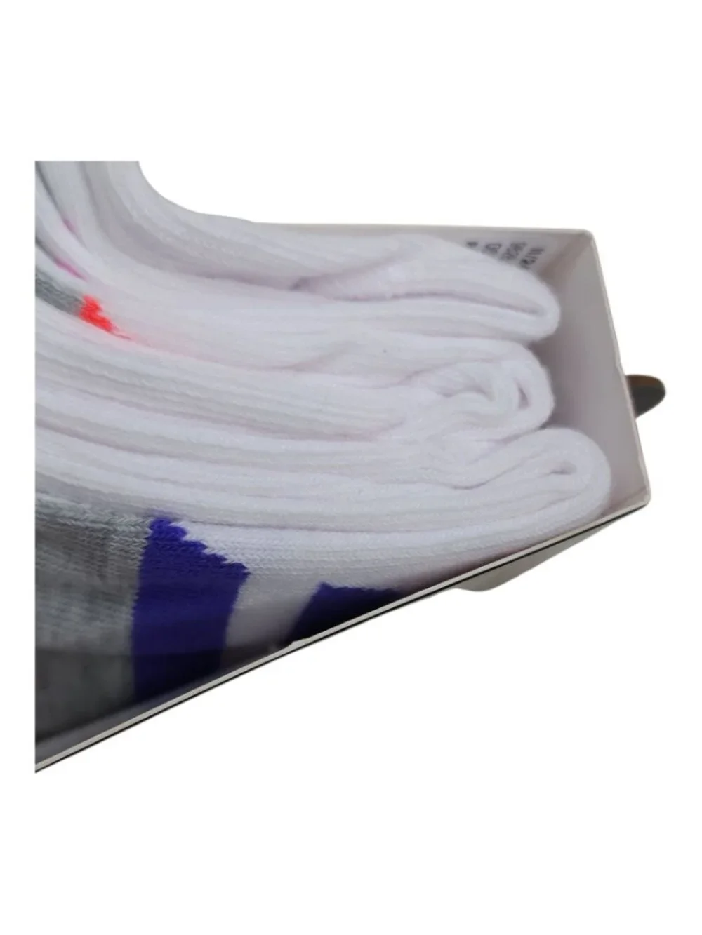 Adidas Womens Cushioned Crew Socks 3-Pack Aeroready White w/Bright Accents